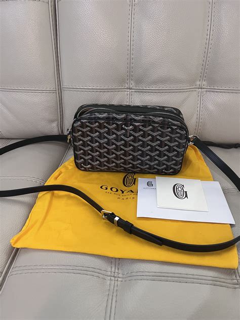 goyard sap vert crossbody price|white Goyard cap.